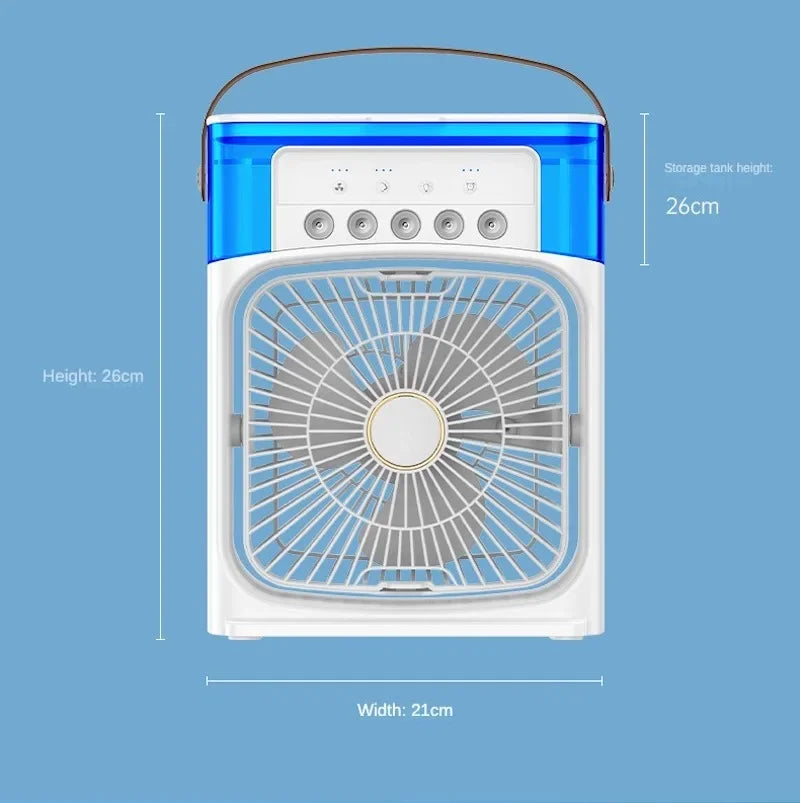 Portable Humidifier Fan Air Conditioner Household Small Air Cooler