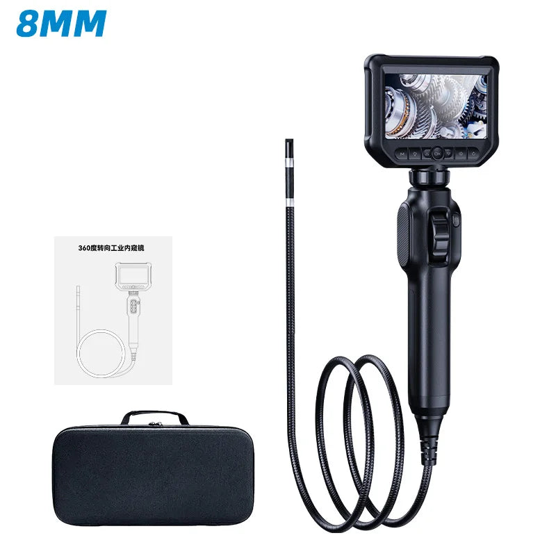 KERUI 2MP Industrial Endoscope Camera ,360 Degree Rotation Inspection Camera