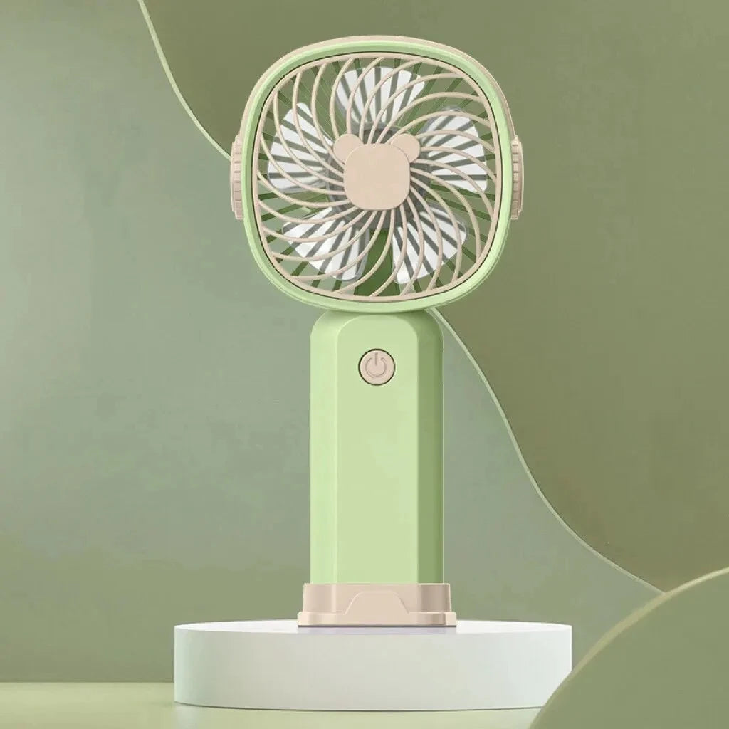 Mini USB Handheld Fan, Multi-Functional, Desktop with Stand, Electric, Portable.